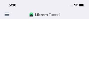 Librem Tunnel screenshot 1