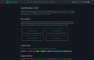 GeoPandas screenshot 1