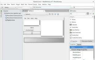 MonoDevelop screenshot 1