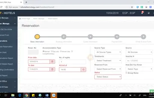 CloudWadi Hotel Management System screenshot 2