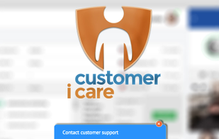 CustomerICare live chat screenshot 1