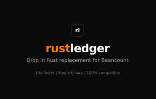 rustledger screenshot 1