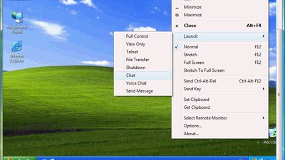 Remote Screen Menu