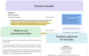 SWE Resume screenshot 1