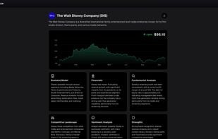Example of a stock analysis
