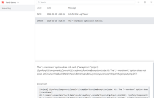 Laravel Herd screenshot 3