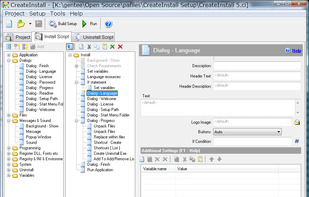 CreateInstall screenshot 1