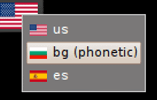 xfce4-xkb-plugin screenshot 1