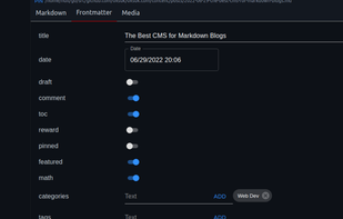 Agit CMS screenshot 1