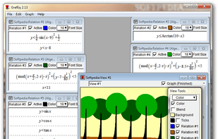 Screenshot, illustrates the use of inequalities
