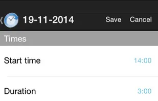 TimeWriter screenshot 2