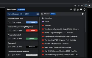 Sessionic screenshot 1