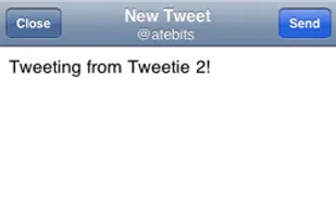 Tweetie 2 screenshot 1