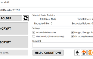 Asmodat Folder Locker screenshot 1