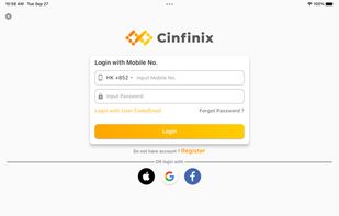 Cinfinix screenshot 1