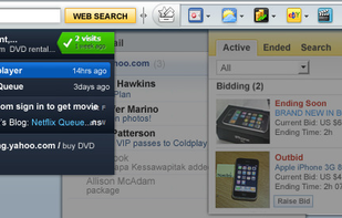 Yahoo! Toolbar screenshot 1