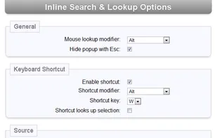 Inline Search & Lookup screenshot 2