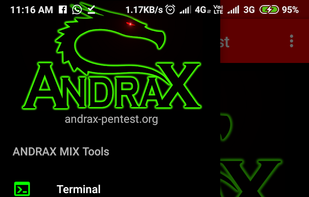 Andrax screenshot 1