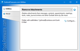 Remove Attachments for Outlook screenshot 1