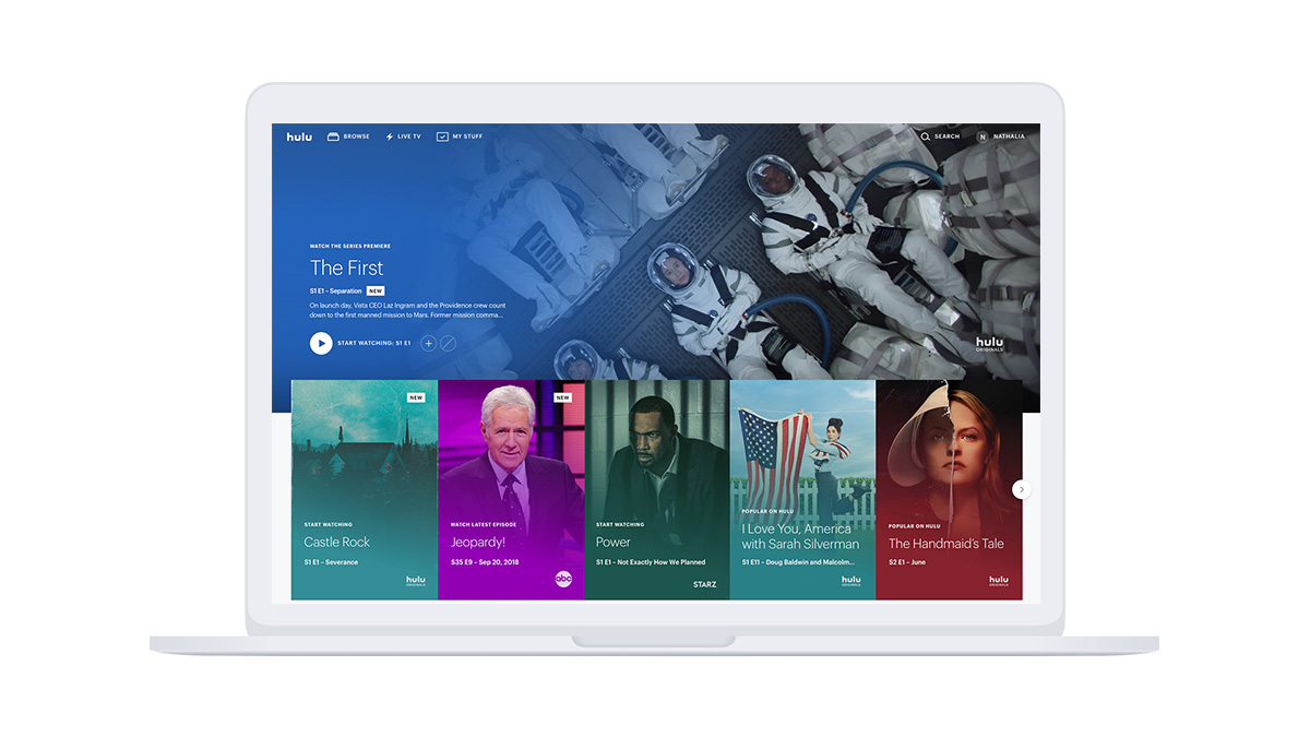Hulu TV and film streaming service receives website overhaul