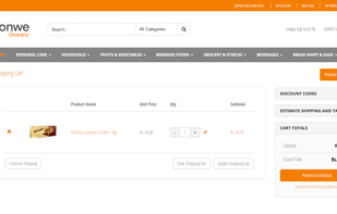 Grocery Basket screenshot 1