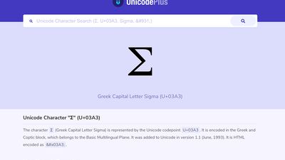 UnicodePlus screenshot 1