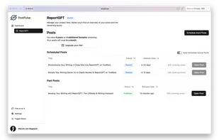 PostPulse screenshot 1