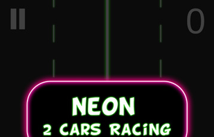 Neon 2 Cars Racing screenshot 2