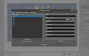 Card battle system setup