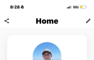 Your custom business card and QR code.