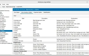 Dictionary App Builder screenshot 1
