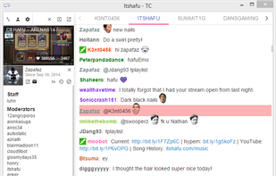 Tc chat client for Twitch screenshot 1