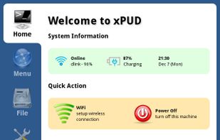 xPud 0.9.2 desktop