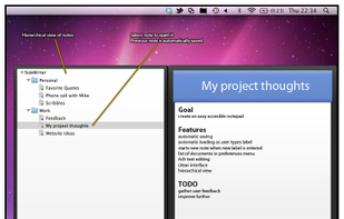 SideWriter screenshot 1