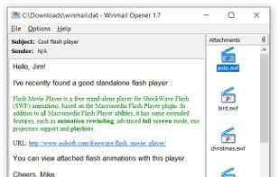 Winmail Opener screenshot 1