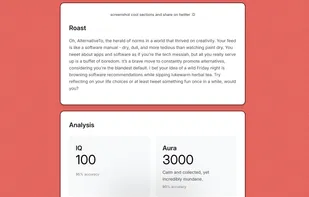 Tweetalyzer 2 screenshot 2