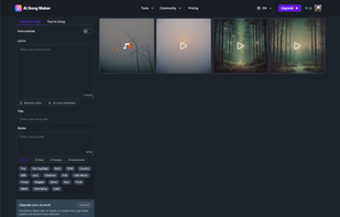 AI Song Maker screenshot 1