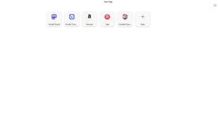 Vivaldi on desktop simplest variant