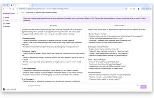 Compare AI model outputs