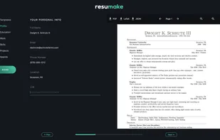 Resumake screenshot 1