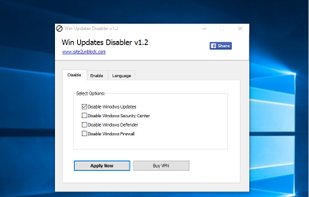Win Updates Disabler screenshot 1