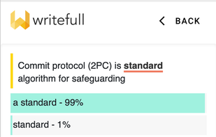 Writefull screenshot 1