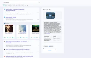 Search results, desktop