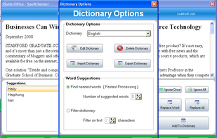 SSuite Spell Checker screenshot 1