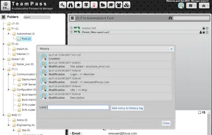 TeamPass screenshot 1