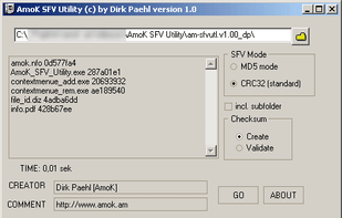 AmoK SFV Utility screenshot 1