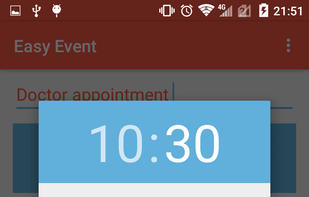 Easy Event screenshot 1