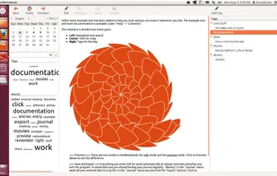 RedNotebook screenshot 3