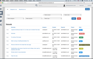 Issue Tracker screenshot 1
