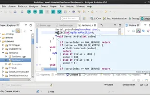 Arduino Eclipse plugin screenshot 1